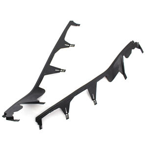 Junta de sellado de faros delanteros Bmw Serie 3 E46, tira de goma negra izquierda y derecha, 1999 2001, para versión de cuatro puertas - Product Image 1