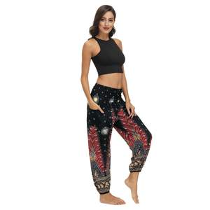 2022 Grosir Celana Dansa Harem Hippie Yoga Boho Pewarna Dasi Wanita Kualitas Tinggi - Product Image 5