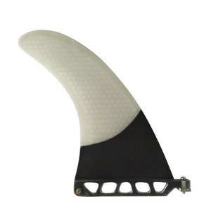 Aileron de surf simple UPSURF 7 pouces en fibre de carbone avec centre en nid d'abeille - Product Image 5