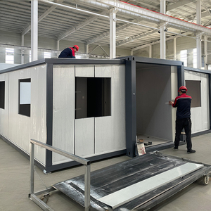 Villa moderna de acero prefabricada de lujo de 4 dormitorios, contenedor extensible de 20 pies y 40 pies para apartamentos residenciales y hoteles - Product Image 2