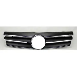 Front grille for Mercedes Benz W129 Chromed Black grill 3 Fin CL style for W129 SL CLASS 1990-2002