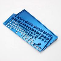 Kit de clavier mécanique en aluminium, métal, cnc, précision, OEM