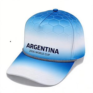 Casquette de baseball brodée personnalisée Coupe du Monde de Football 2026 pour accessoires de supporter 2026 – Vente en gros - Product Image 2