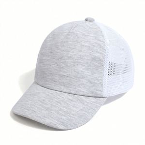 Gorra de béisbol de verano para bebé, de color liso, con visera, para niños pequeños, sombrero de ocio al aire libre, gorra de béisbol de malla con visera de pico de pato para niños - Product Image 2