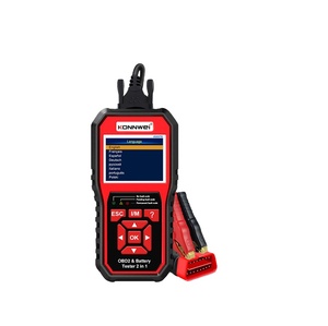 Escáner OBD2 2 en 1 KW870 KONNWEI, Probador de Batería 6V 12V, Herramienta de Diagnóstico de Motor de Automóvil, Lector de Códigos de Error, Analizador de Estado - Product Image 1