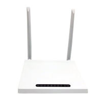 Peralatan Fiber Optik FTTH Zikun ZC-500WT XPON ONU ONT 1GE+3FE+2.4G WIFI +1CATV Terlaris