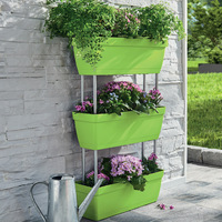 Pot de plantation multicouche, bac de plantation tridimensionnel multicouche, pot à fraises, jardinière pour balcon familial