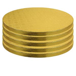 12mm d'épaisseur rond blanc gâteau Base conseil sulfurisé carton feuille d'or 8 10 12 14 16 pouces gâteau tambour <span class=keywords><strong>pour</strong></span> gâteau décoration - Product Image 5