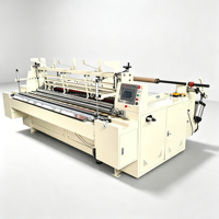 Rebobinadora Automática de Rollos Jumbo con Control PLC Programable, Estructura de Tipo Pared para una Operación Estable de Alta Velocidad