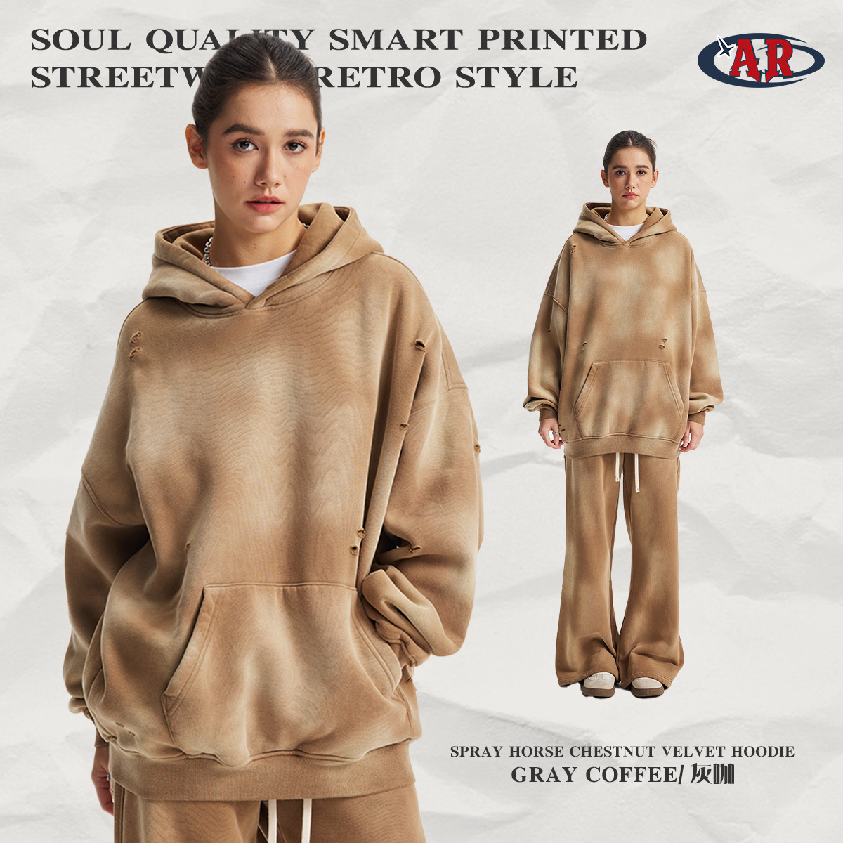 2591 Sweat-shirt-Gris