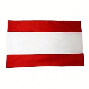 Bandera Nacional de Austria de Tela de Poliéster para Decoración Interior y Exterior, Venta al por Mayor de Fábrica - Product Image 1