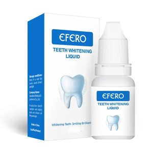 Sérum <span class=keywords><strong>liquide</strong></span> en poudre pour blanchir les dents EFERO, sérum de nettoyage pour l'hygiène bucco-dentaire, mousse blanchissante pour les dents - Product Image 4