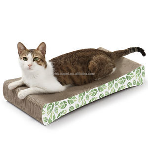 100% di cartone resistente riciclabile per gatti antigraffio resistente allo strappo e di lunga durata giocattolo di condizionamento quotidiano con artigli - Product Image 1