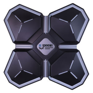 بيع بالجملة تصميم حديث سلسلة بوابة إلكترونية <span class=keywords><strong>VR</strong></span> أربع أوراق البرسيم عبر الجدار مصباح عبس للداخلية لعبة مدينة دمية غرفة - Product Image 1