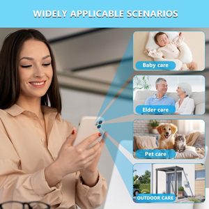 Mini Wifi Home Security <b>Camera</b> 1080P HD <b>Night</b> <b>Vision</b> For Child Pet Monitoring Remote Access Via Mobile Phone - Product Image 3