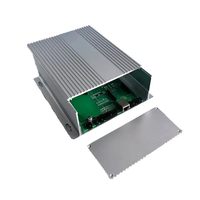 Boîtiers électroniques en aluminium extrudé anodisé sur mesure, fraisés CNC, pour projet, coque de protection PCB, blindage divisé, boîte de jonction de signal, boîtier