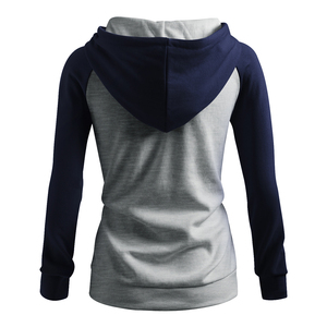 Hot Selling Custom Design Zipper up Women's Pullover <b>Hoodies</b> High Quality Casual Style <b>Long</b> Length for Winter - Product Image 6