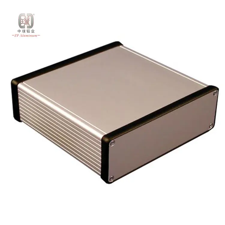 Personalizzazione di fabbrica custodia impermeabile scatola di progetto in alluminio scatola di giunzione per esterni in alluminio pressofuso ip67 in metallo