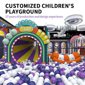 Equipo de Juegos Interior Comercial Todo en Uno, Parque de Trampolines Personalizado, Circuito Ninja, Piscina de Pelotas Interactiva para Niños, OEM - Product Image 5