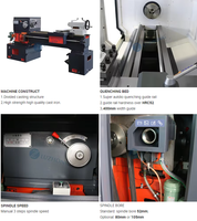 Largeur de lit de 400 mm |   Axe de graissage |   Alésage standard du brocheur de 80 mm |   Tour CNC à lit plat à haute stabilité de coupe CAK6150V/1500