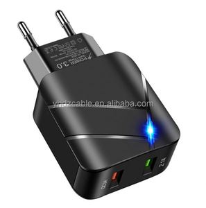 อะแดปเตอร์ชาร์จเร็ว USB LED QC3.0 2A สำหรับโทรศัพท์มือถือ iPhone 17 16 15 14 - Product Image 6