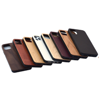 Coque de téléphone en bois de bambou naturel écologique pour iPhone 15 Pro max14 13 12 11