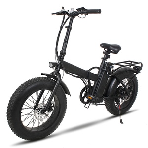 Vélo électrique à pneus gras de haute qualité 20 pouces Vélo électrique pliable à pneus gras - Product Image 2