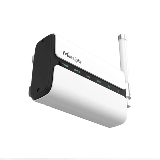 FCC CE RED Certified Milesight UG65 LoRaWAN Gateway 8CH IP65 4G WiFi PoE IoT Gateway for Global Indoor & Outdoor Use