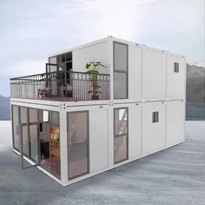 Cbox Luxury Design Deux Couches Appartement Fabriqué Living Portable Container House