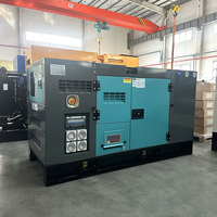 Groupe électrogène diesel monophasé silencieux Isuzu 15 kW 120-240 V avec régulateur électronique ou mécanique pour usage domestique et ATS