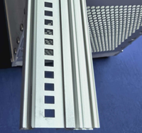 Fournisseur d'usine, taille personnalisée, rails horizontaux C-BOX, bande d'insertion filetée M2.5 M3 63HP 34561-363