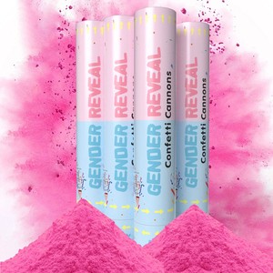 Cannoni Spara Fumo Colorati per Rivelazione Sesso Neonato: Bombe a Polvere Rosa e Blu per Foto Bambino/a - Product Image 4