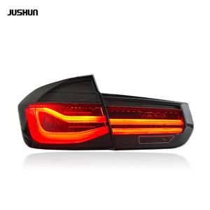 Luces traseras LED Jushun para BMW Serie 3 F30 modelo MP versión roja y negra 12V con señal de giro secuencial - Product Image 4