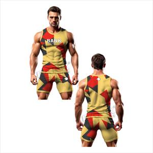 Conjuntos de Rash Guard para Hombre de Material Duradero de Alta Calidad, Ropa Deportiva con Diseño Personalizado, Precio al por Mayor - Product Image 4