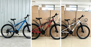 <span class=keywords><strong>Bicicleta</strong></span> de Montaña Cómoda con Frenos de Disco, Cuadro Soldado con Arco de Argón, Calcomanías con Pintura Horneada, Eje de Pedalier Sellado, 21 Velocidades - Product Image 4