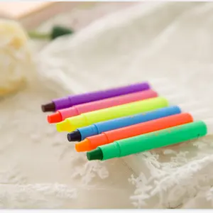 Hoge kwaliteit hot selling school kantoorbenodigdheden multi-gekleurde stylus set markeerstift