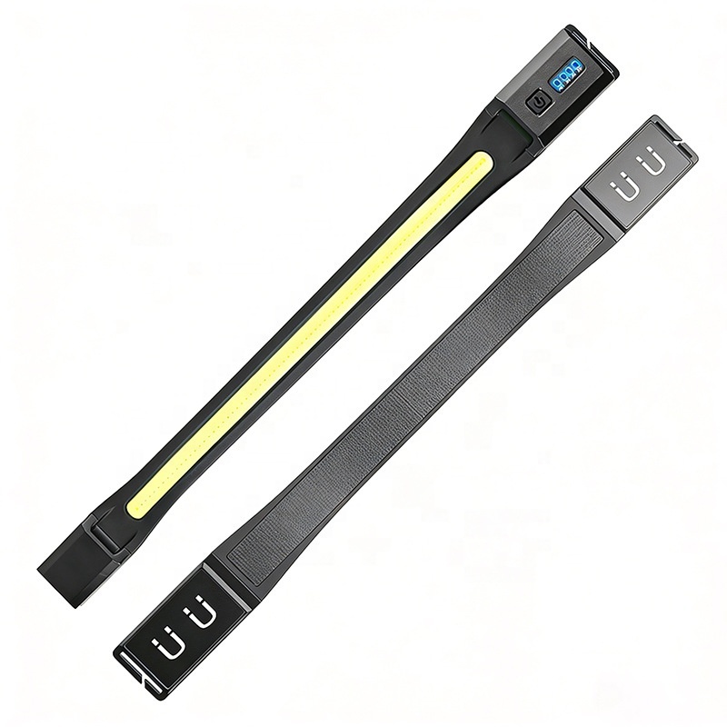 Cross-border COB Strong Light Maintenance Silicone Work Lamp USB Charging Outdoor Camping Built-in Battery Chest Running Lamp