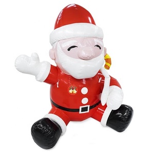 Comprar 10m gigante Santa Claus Navidad inflable 33 pies PVC/Oxford Santa Claus para la venta 20 pies Santa Claus Navidad juguetes inflables - Product Image 2