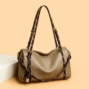 Sac à main élégant pour femme en PU. Conçu avec des motifs géométriques. Sac à main Boston luxueux.2172 - Product Image 4