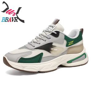 Zapatillas Deportivas Transpirables de Malla para Adolescentes, Otoño 2025, Casuales, Sin Cordones, con Suela Gruesa Antideslizante para Invierno y Primavera - Product Image 1
