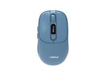 Souris sans fil optique 2,4 GHz en gros, mini souris de bureau 6D, interface USB, alimentée par piles, pour PC/ordinateur portable, ergonomique