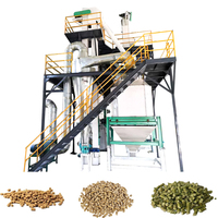 Ligne de production de granulateurs d'aliments pour animaux, machine à granulés pour aliments de poulet, granulateur d'aliments pour poulet, porc, lapin