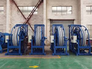 Điện 8 ''Hose Reel kéo tời cho dầu thăm dò nền tảng - Product Image 3