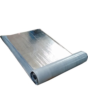 Lámina de techo protectora de betún <span class=keywords><strong>autoadhesiva</strong></span> Industrial, lámina de aluminio, membrana impermeabilizante de asfalto modificado para lámina de hierro - Product Image 2