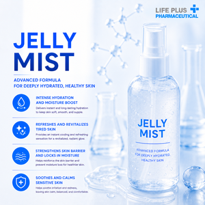 Spray Facial Hidratante Jelly Mist, Bruma Refrescante para la Piel, Spray Humectante Facial y Corporal para Uso Diario - Product Image 2