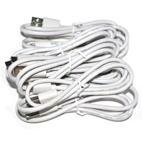 Câble Micro USB 28AWG, assemblage USB-A vers Micro-B, structure 1P+2C, conforme RoHS, pour tablettes mobiles, banques d'alimentation, OEM/ODM disponible