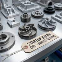 Servicio de Mecanizado CNC Personalizado con Brochado para Prototipos Rápidos, Piezas Mecanizadas de Aluminio de Precisión para Pequeños Volúmenes para Startups