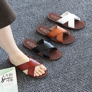 High-quality Fashionable <b>Summer</b> New Design Casual Wholesale Style Best-selling Custom logo Packaging Womens Sandals and <b>slippers</b> - Product Image 1