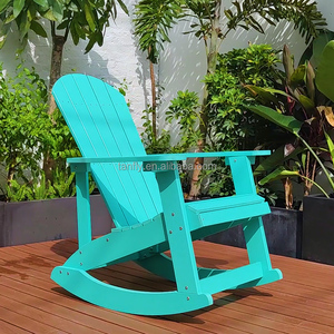 Chaise à bascule rétro en <span class=keywords><strong>bois</strong></span> <span class=keywords><strong>et</strong></span> résine, fauteuil <span class=keywords><strong>de</strong></span> <span class=keywords><strong>jardin</strong></span>, d'extérieur, fêtes, offre spéciale - Product Image 6