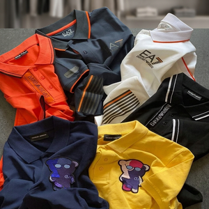 Lots de vêtements de marque pour hommes (chemises, pantalons, t-shirts à col) – Surplus et restes de commandes annulées – Prix bas FOB 3,20-4,90 $ - Product Image 3
